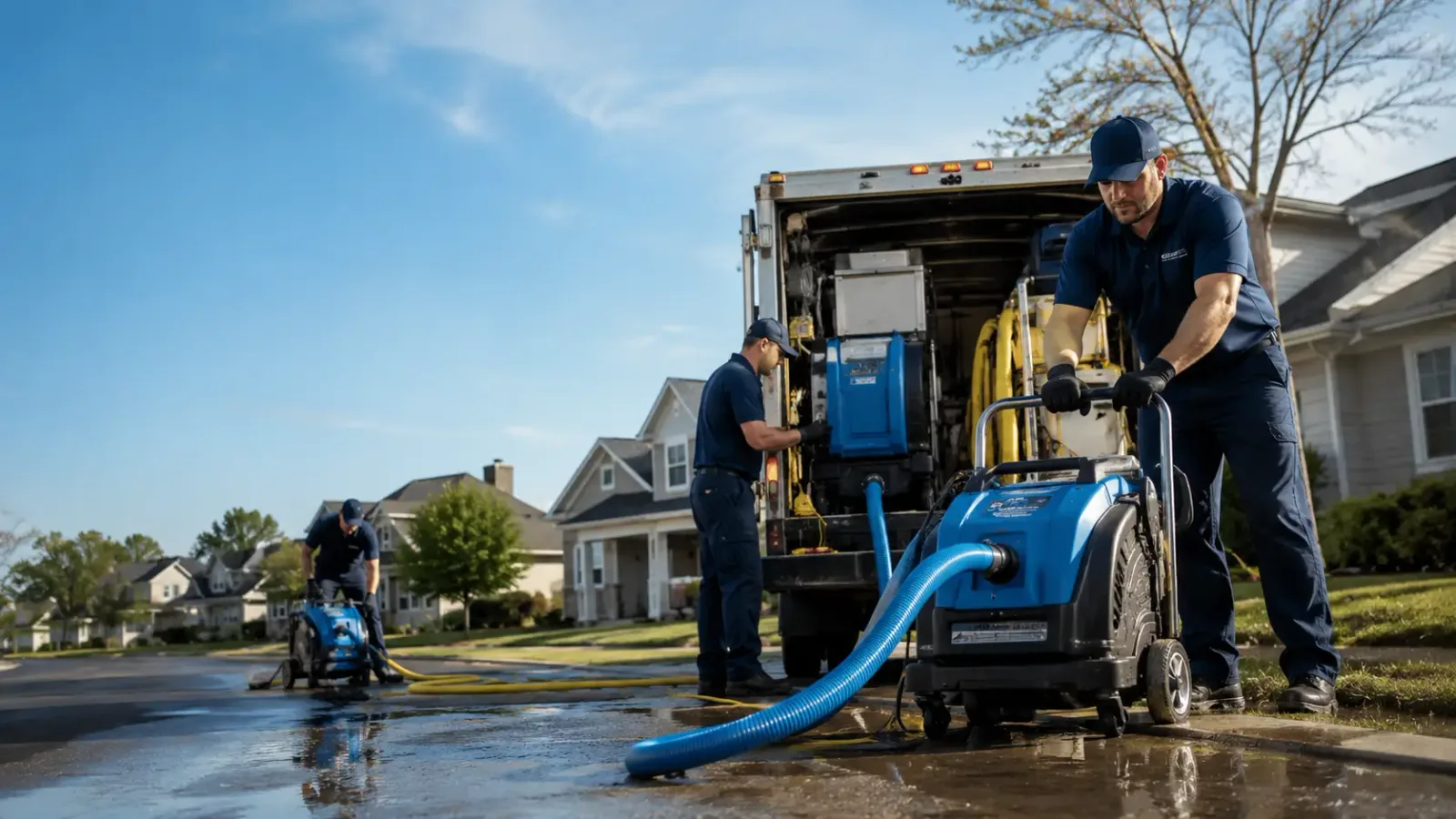 Flood Damage Cleanup in Hustle, VA
